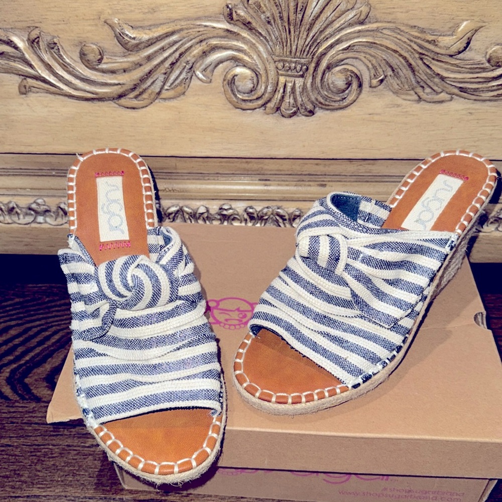 Sugar- SGR-HUNDREDS navy stripe- WSF613